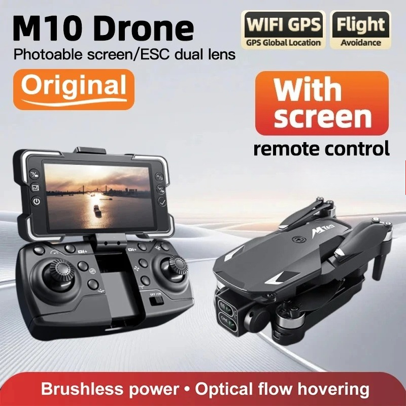 Fpv Brushless Rc Drone 4K - Оригинальный дрон M10 4K 5G HD