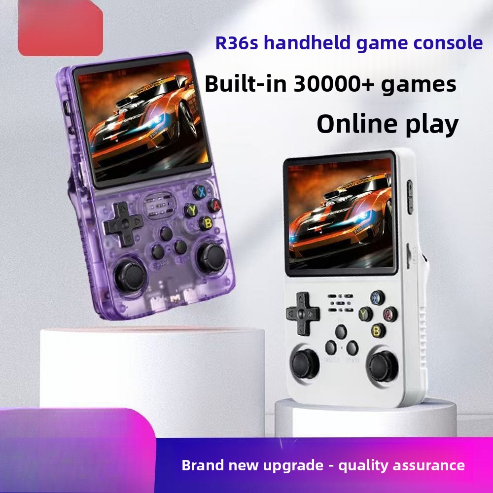 Retro Handheld Game Console R36S - Портативная игровая консоль R36S с открытым