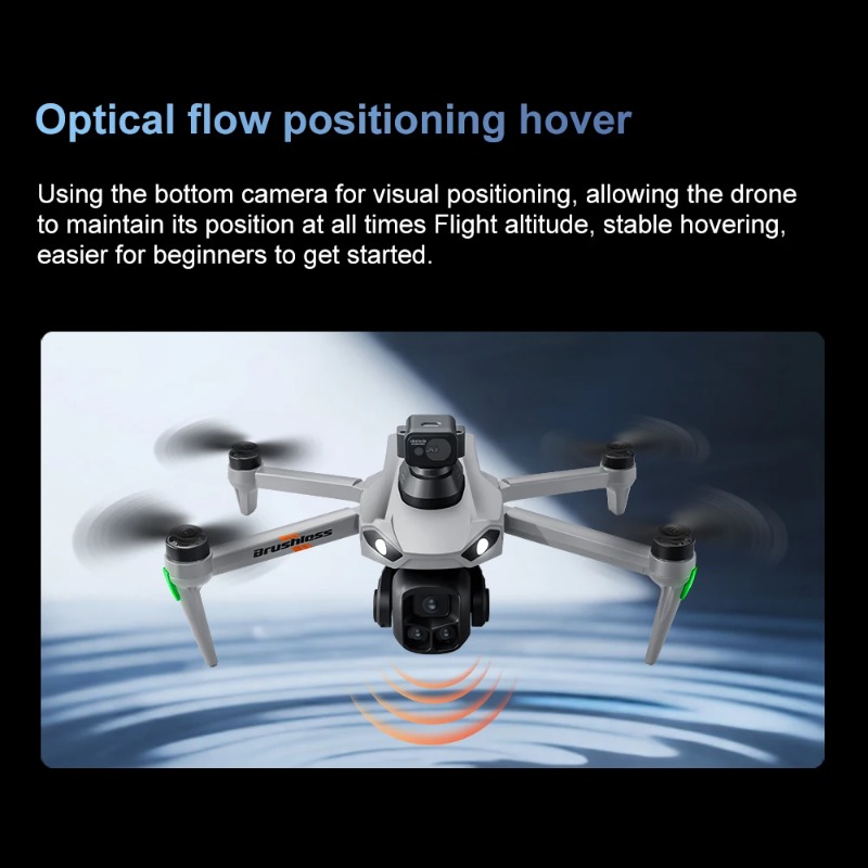 Профессиональный дрон Lenovo V – обзор и цена Fpv Brushless Rc Drone 4K