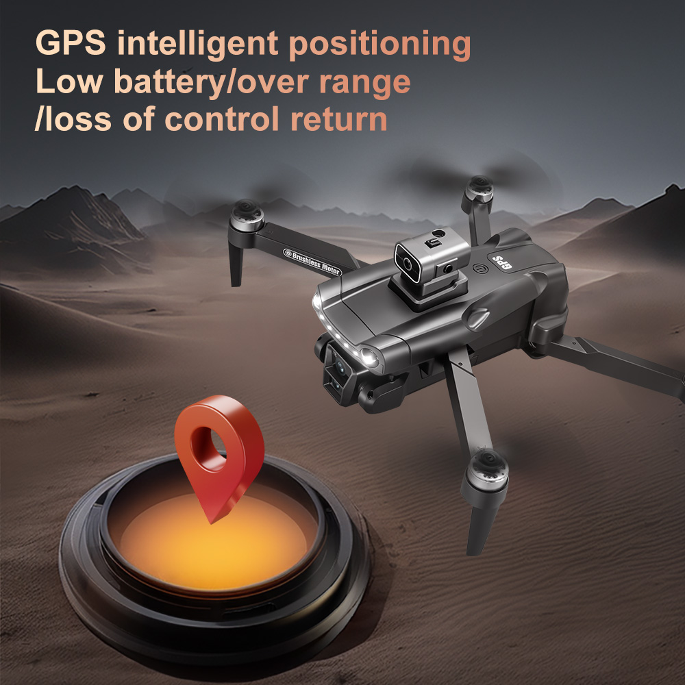 Оригинальный складной GPS-дрон – обзор и цена Fpv Brushless Rc Drone 4K