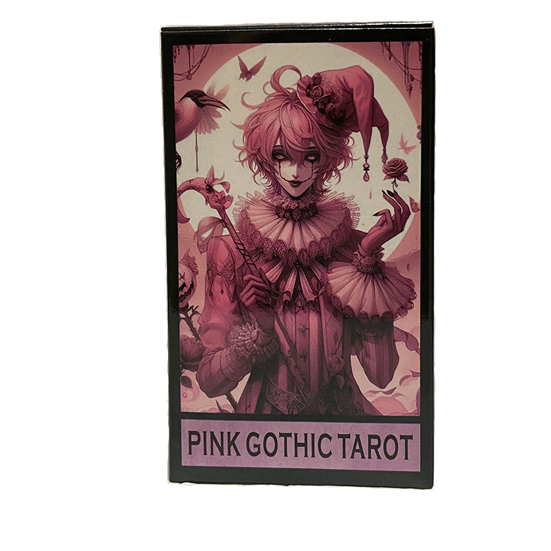 Розовая готическая колода Таро – обзор и цена Tarot Cards Deck With Guidebook