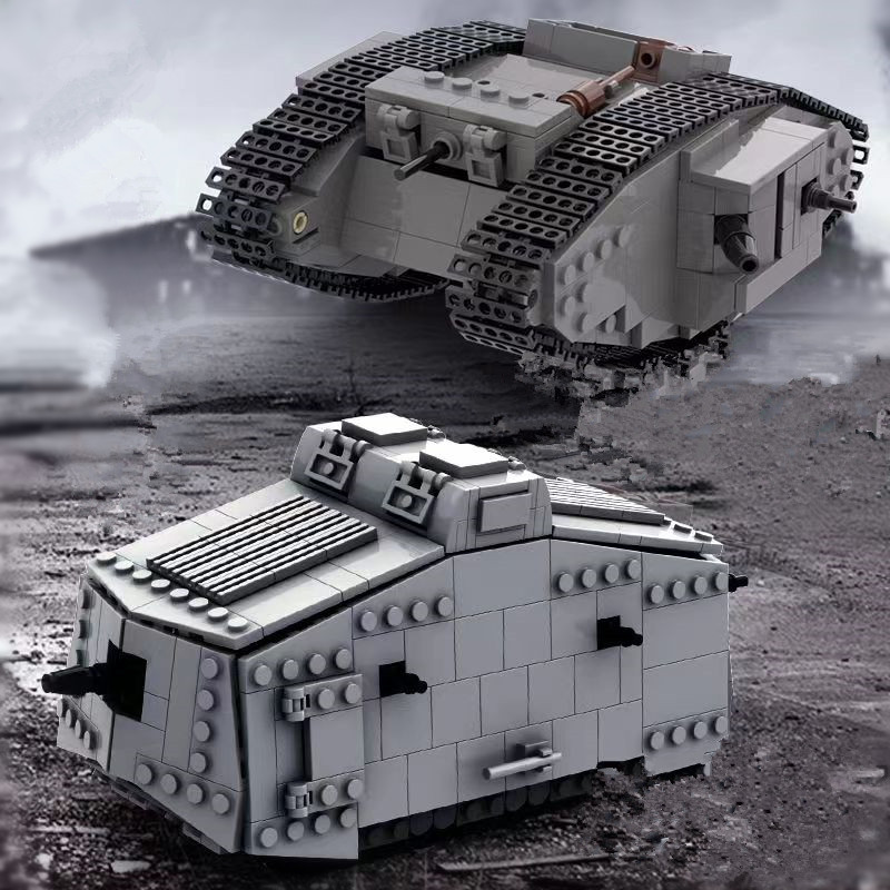Горячая новинка: Набор строите – обзор и цена Lego Compatible Military Tank
